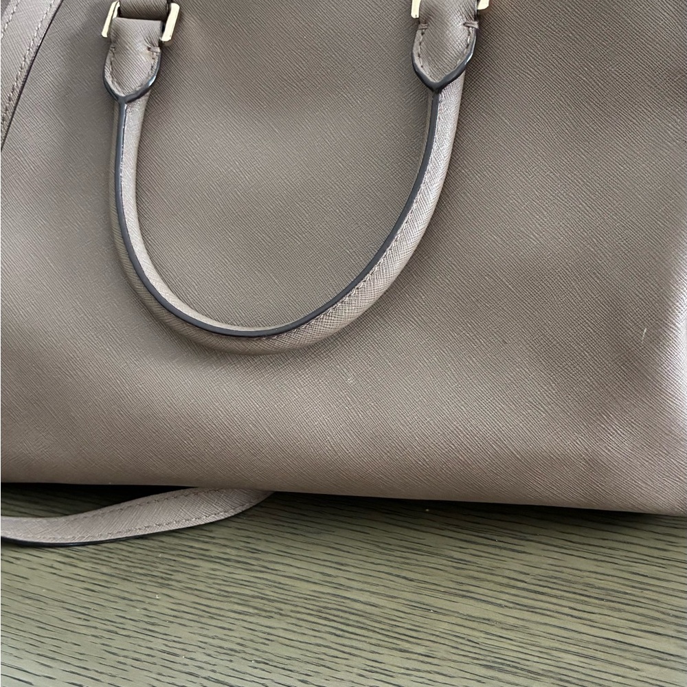 Michael Kors Taupe Crossbody Bag